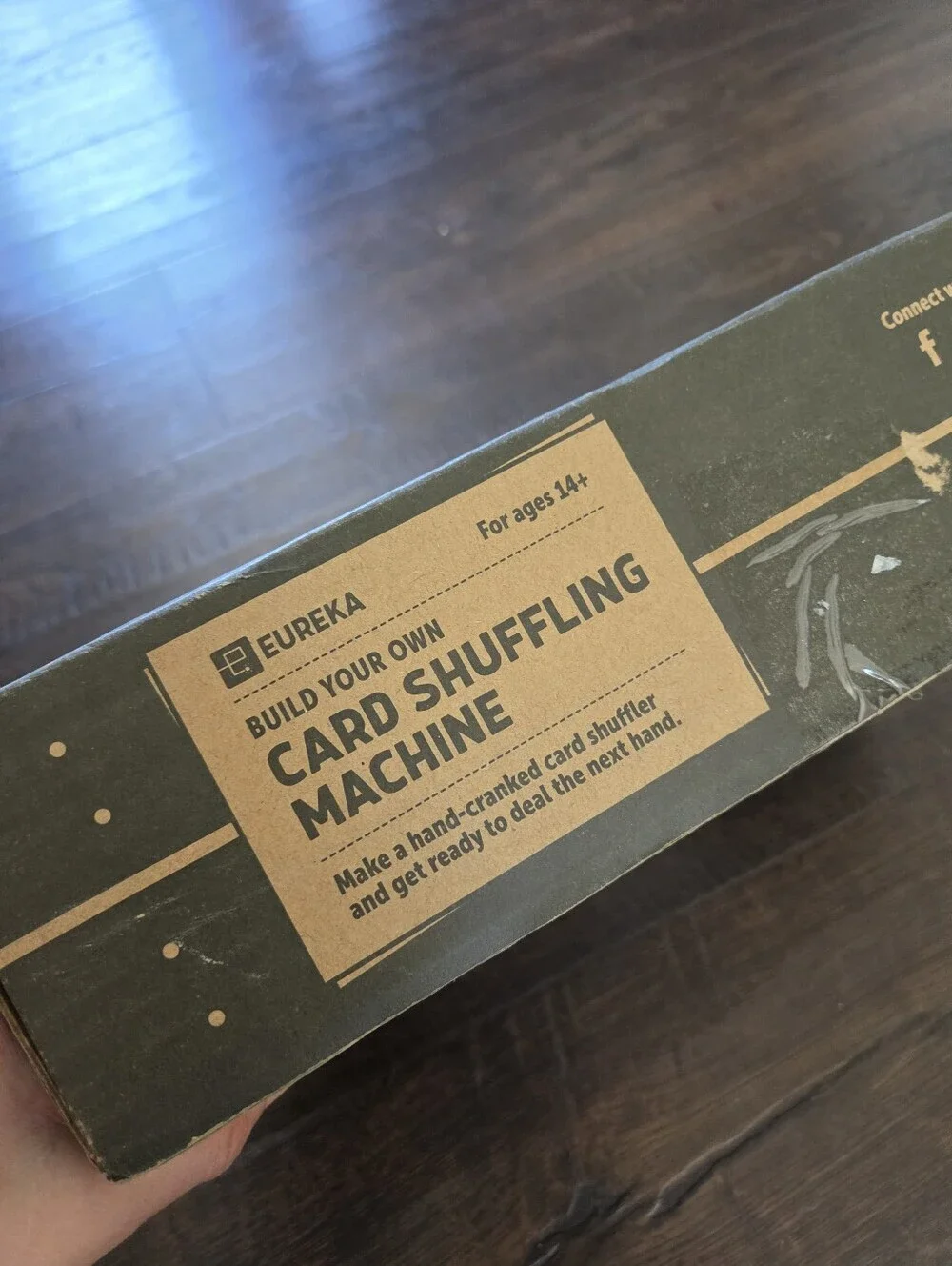 NEW Eureka Crate KiwiCo Build Your Own Card Shuffling Machine STEM Activity